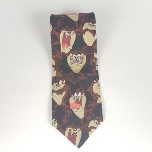 Looney Tunes Mania Taz Tasmanian Devil Tie 1995